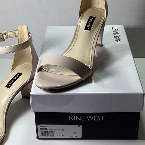 - Pruce Ankle Strap Block Heel Sandals