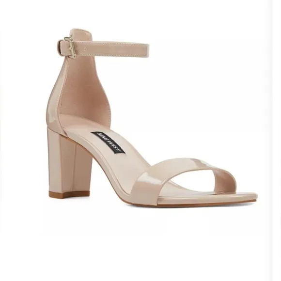- Pruce Ankle Strap Block Heel Sandals