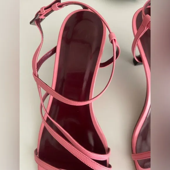🤍 STAUD Bubblegum Pink GITA Sandals
