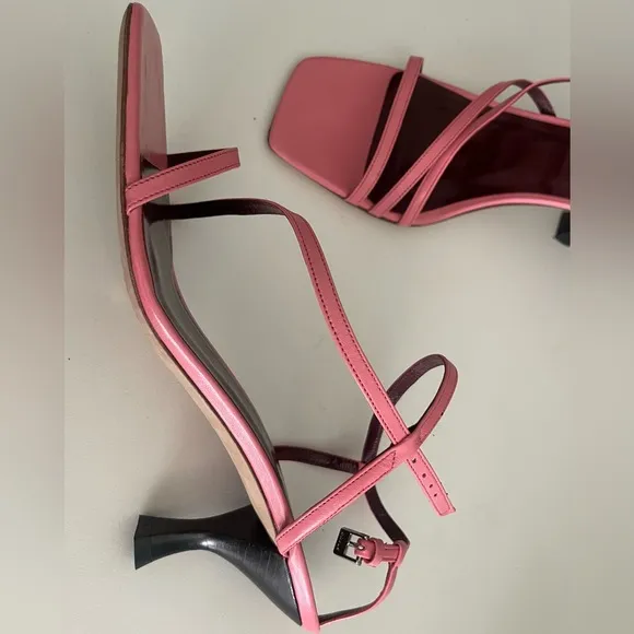 🤍 STAUD Bubblegum Pink GITA Sandals