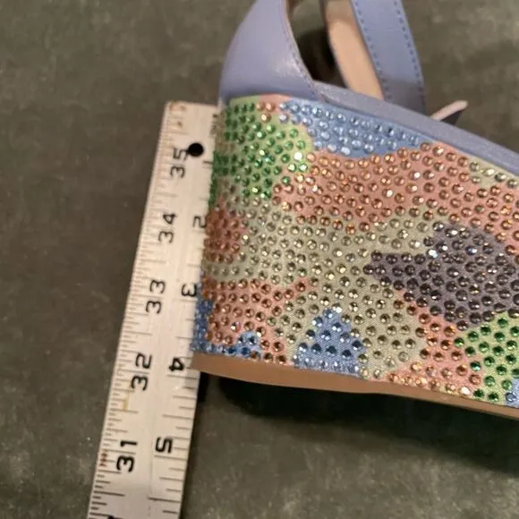 #143 CECELIA NEW YORK Beaded Wedge Sandals