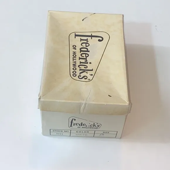 1950,Vintage Frederick’s Of Hollywood Women 8265 Heels Shoes Size 6