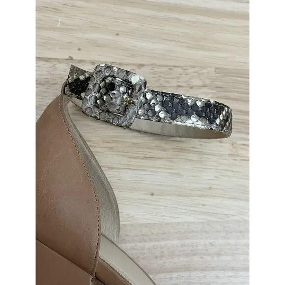 $795 Alexandre Birman Women's Alice Espadrille Platform Heels Shoes Sz 37.5/US 7