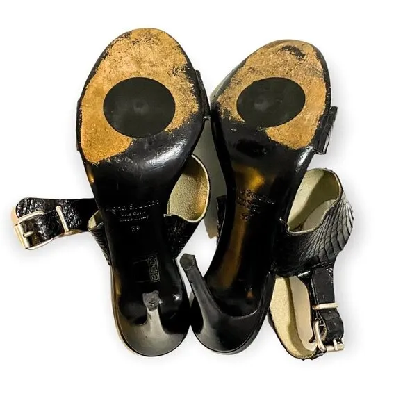 ACNE STUDIOS Black High heel Sandals,