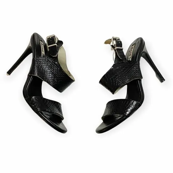ACNE STUDIOS Black High heel Sandals,