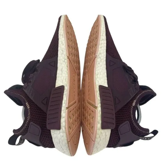 Adidas BY9820 Womens Nmd_Xr1 Athletic Sneakers Shoes Casual Size 9 Dark Burgundy