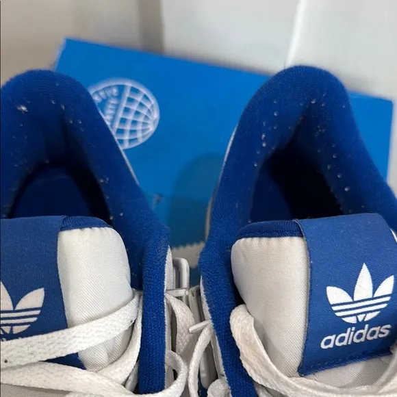 Adidas Forum Low White and Blue Sneakers size 12