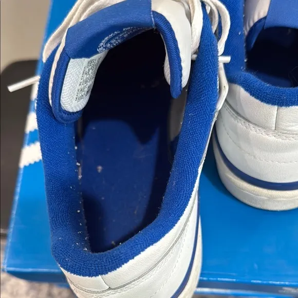 Adidas Forum Low White and Blue Sneakers size 12