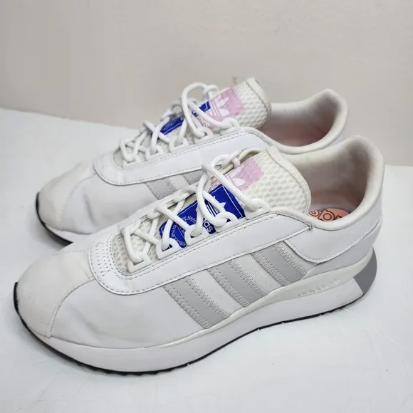 Adidas Sneakers Women's Size 8 Originals SL Andridge Casual White Vapor Gray