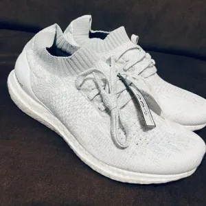 Adidas Womens Ultra Boost Uncaged DB1132 Gray Running Shoes Sneakers Size 9 US