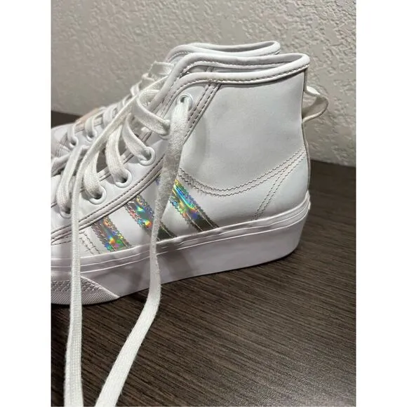 Adidas Nazza platform shoes