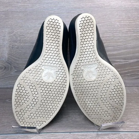 Adidas Stan Smith Limited Edition Women’s Sz 6.5 Black White Hidden Wedge Shoes