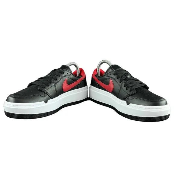Air Jordan Women's 1 Elevate Low Black Gym Red White Shoes DH7004-061 Sizes 7-9
