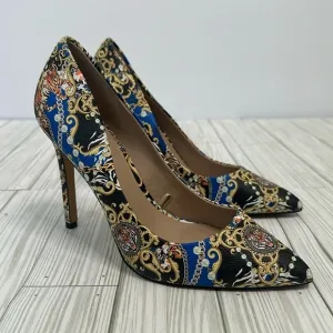 Aldo Kriss Heels Womens Aldo Multicolored Patterned Pumps Shoes Size 8M