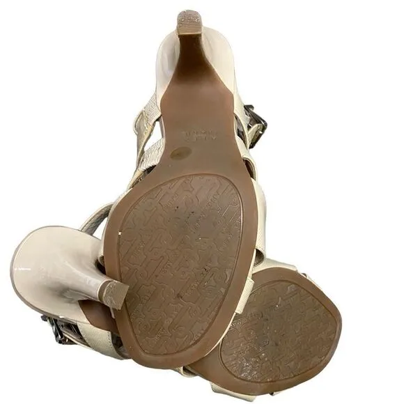 Alex Marie Beige Heeled Sandals Size 5.5 M