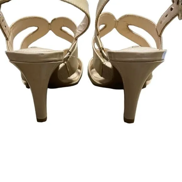 Alex Marie Beige Heeled Sandals Size 5.5 M