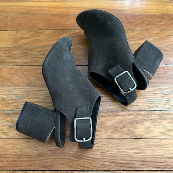 Alexander Wang suede block heel sandals