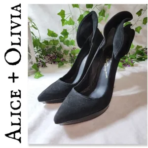 Alice &amp; Olivia Suede Heels
