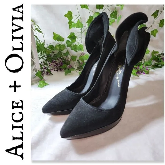 Alice &amp; Olivia Suede Heels