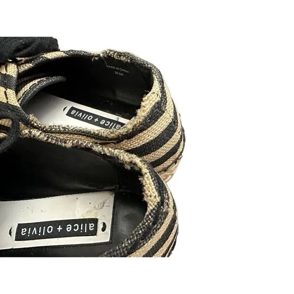 Alice Olivia | Shoes | Alice Olivia Rory Espadrille Platform Sneakers size 39.5