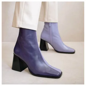 ALOHAS South Bicolor Lilac Boot