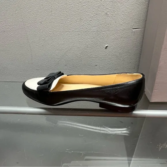 Amalfi Women's Black and White Loafers