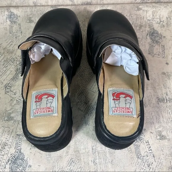 American Eagle Bandstand 90s slip in platform shoes