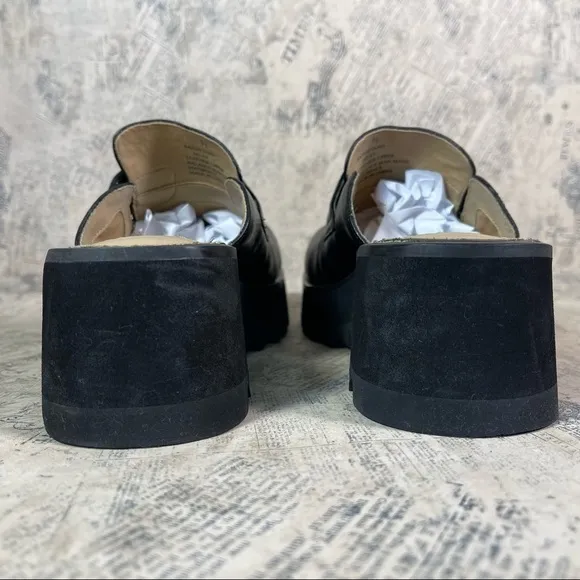 American Eagle Bandstand 90s slip in platform shoes
