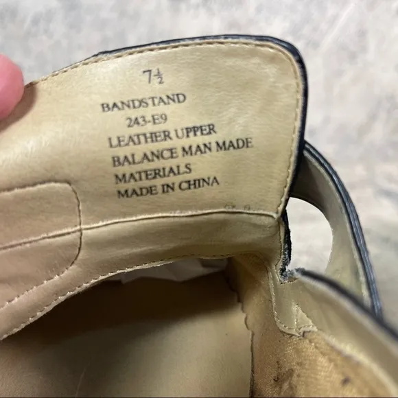 American Eagle Bandstand 90s slip in platform shoes