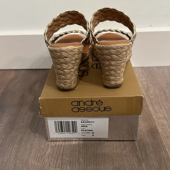 Andre Assous Aria wedge sandals