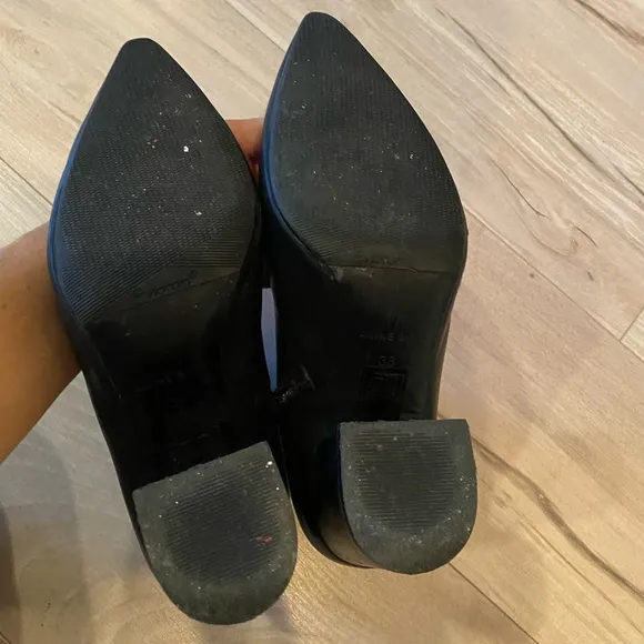 Anine Bing Black Leather Ankle Boots