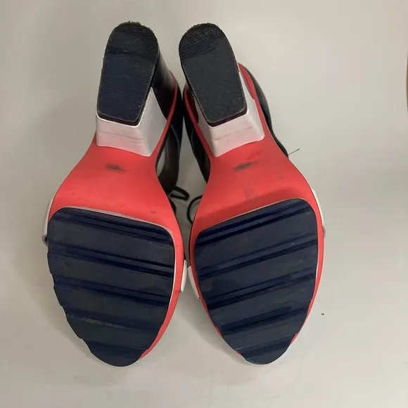 Ankle Wrap Wedge Heels by Tsubo x Timo Weiland