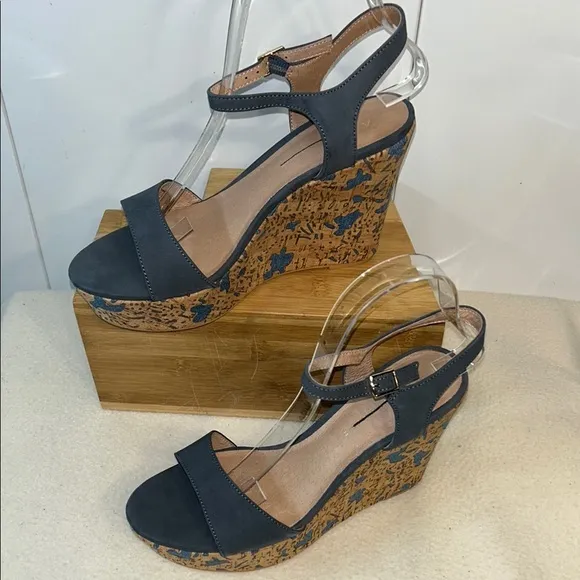 Anthropologie Arden Cork Platform Sandals (S4)