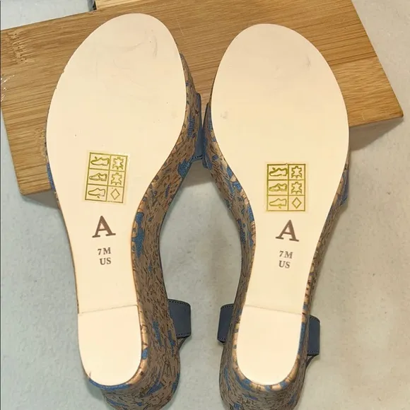 Anthropologie Arden Cork Platform Sandals (S4)