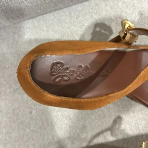 Anthropologie brand Matt Bernson Platform Sandals sz 8