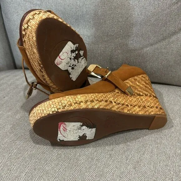 Anthropologie brand Matt Bernson Platform Sandals sz 8