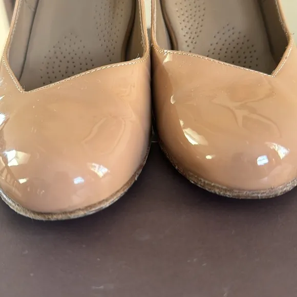 Anyi Lu Emily Bisque tan tortoise shell, heel classic designer pumps heels shoes