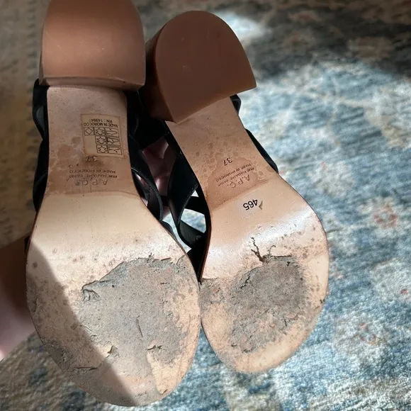 A.P.C. Elsa High Heel Sandals 7