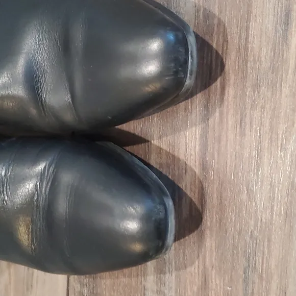 Aquatalia ankle leather boots heels shoes