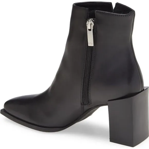 Aquatalia Emilee Leather Weatherproof Bootie
