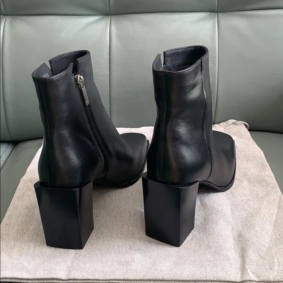 Aquatalia Emilee Leather Weatherproof Bootie