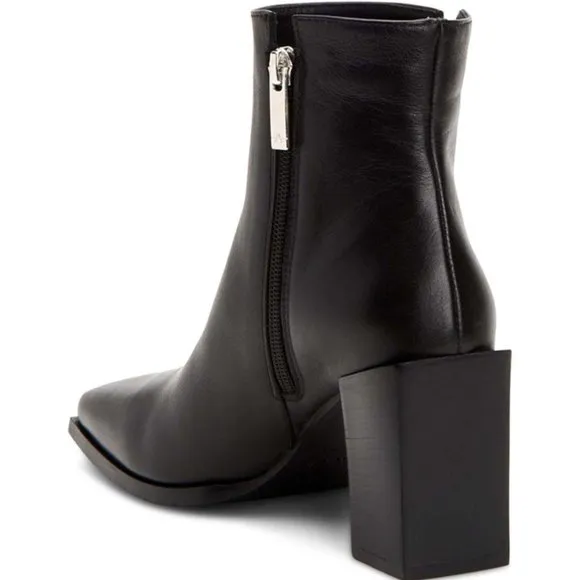 Aquatalia Emilee Leather Weatherproof Bootie