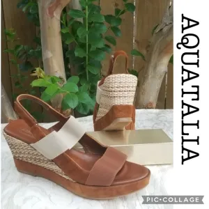 Aquatalia  Russell &amp; Bromley wedge sandals