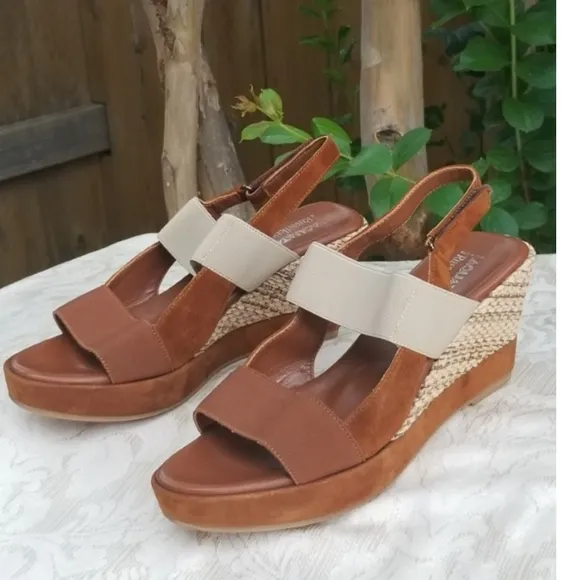Aquatalia  Russell &amp; Bromley wedge sandals