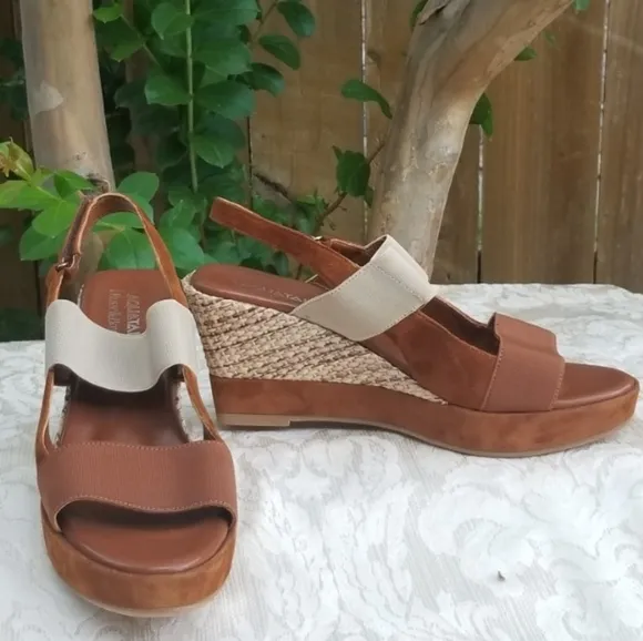 Aquatalia  Russell &amp; Bromley wedge sandals