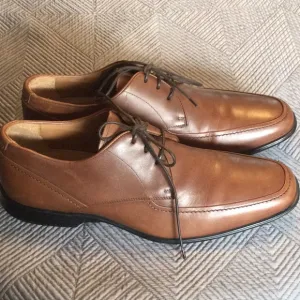Aquatalia size 11 brown shoes for men