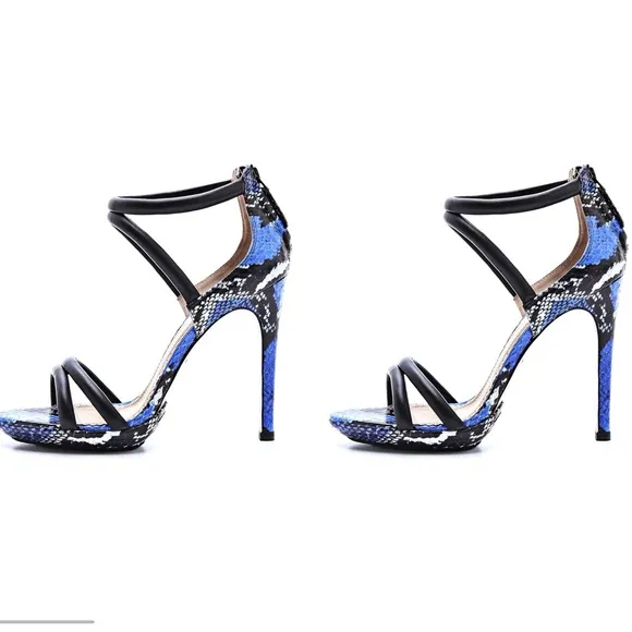Aquazurra Cheeta Bombe Sandals