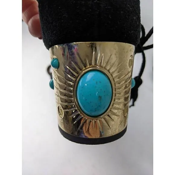 Aquazzura Black Jewel Embellished Cleopatra Block Heel Sandals size 39 EU 9 US M
