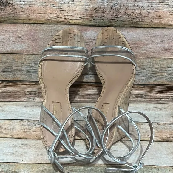 Aquazzura Minimalist Wedge Sandals
