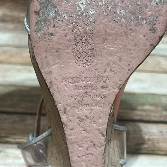 Aquazzura Minimalist Wedge Sandals